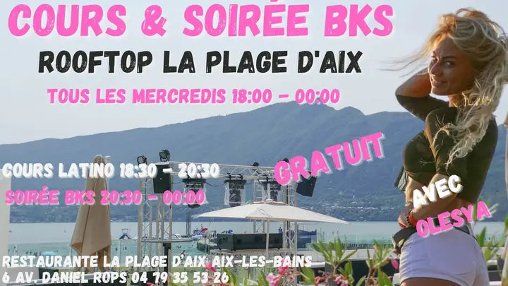 Affiche de BKS Rooftop La Plage d'Aix · 19 août