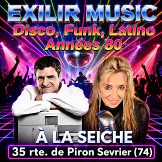 Affiche de la soirée à Sévrier