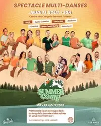 Affiche de Gala & Spectacle multi-danses Rock'Caliente + soirée « Chic » · Summer Camp · Arc 1800 (jeu 13 août)