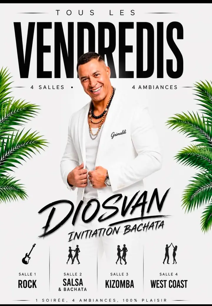Affiche de L'After · Soirée SBK 4 salles (Salsa · Bachata · Kizomba · Rock · WCS) + initiation Bachata · Meylan (vendredi 21 août)